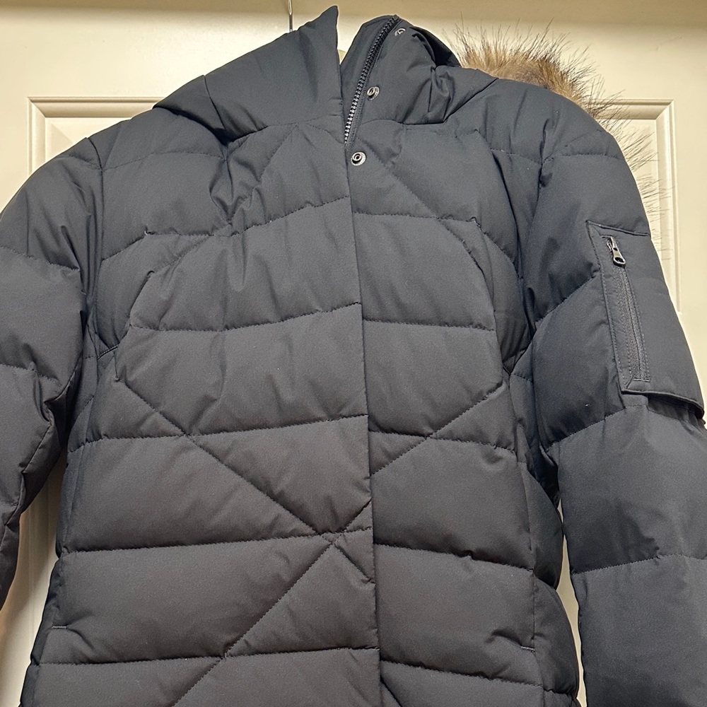 Eddie Bauer Women's Black Parka size small NWT